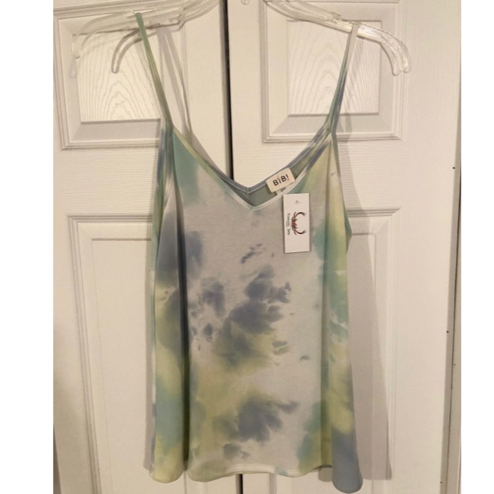 Lime/Blue Tanktop NWT S